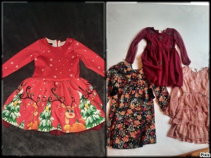 Детски рокли размер 116,122