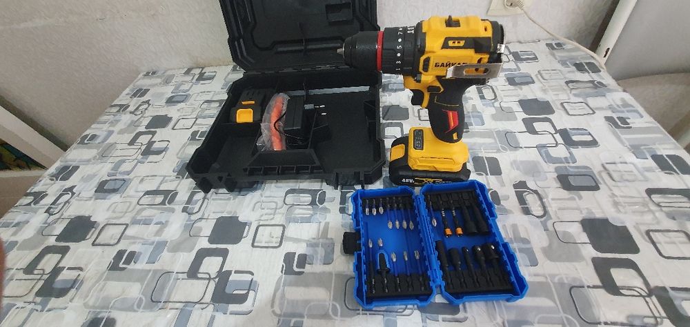 Шруповерт Без Щеточный + Комплект Насадок