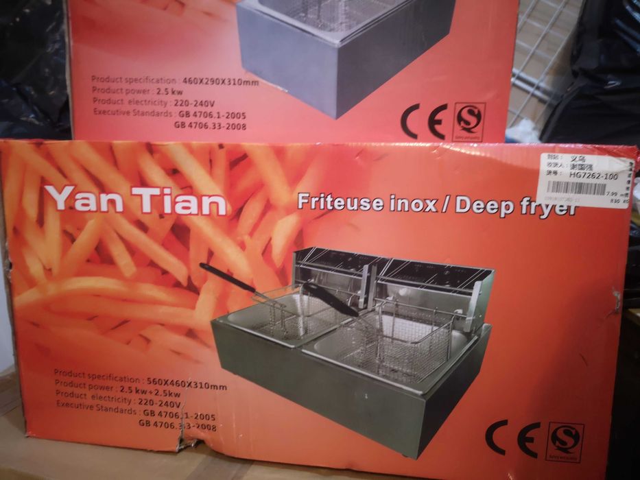 Професионални електрически фритюрници- монофазни