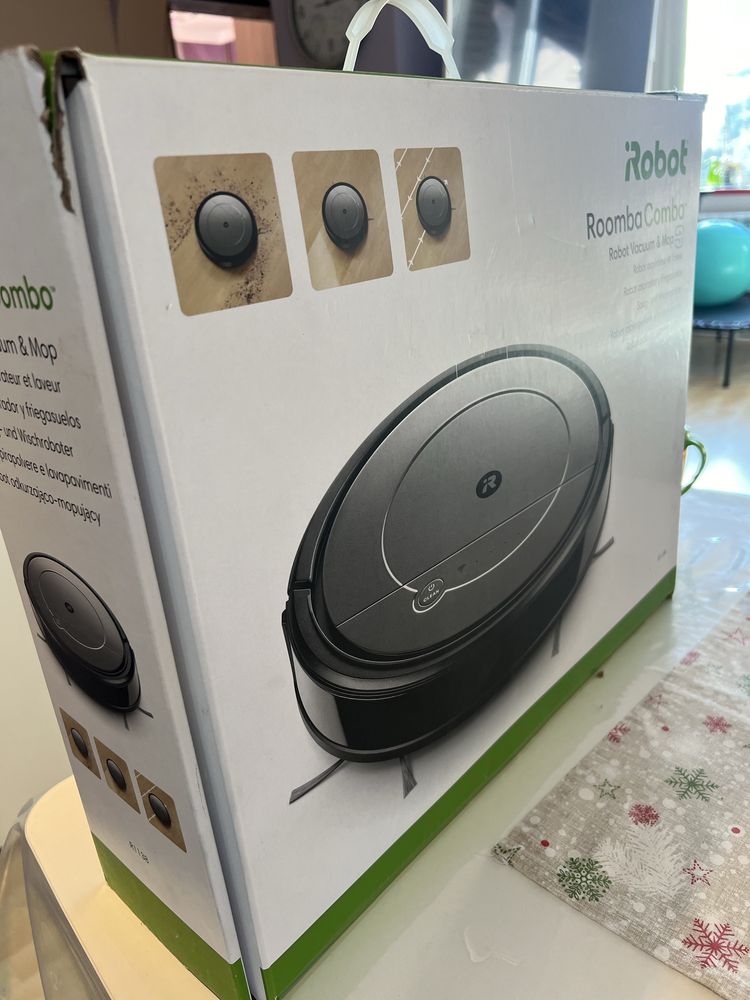 Roomba Combo робот прахосмукачка и моп