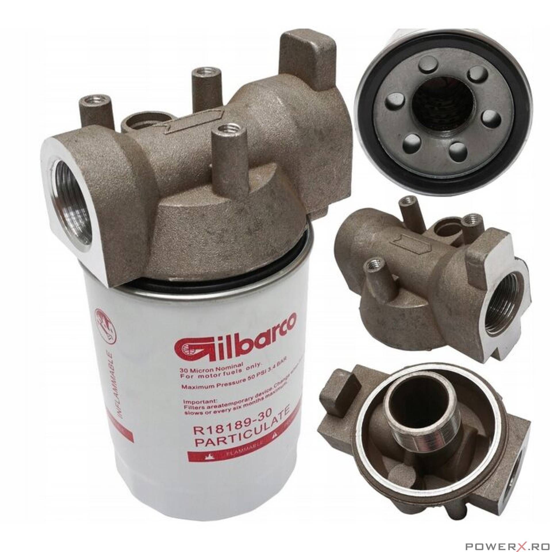Filtru de carburant si ulei pentru pompa de transfer, Verke