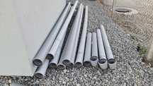 Teava PVC 110 gri si 125 albastră