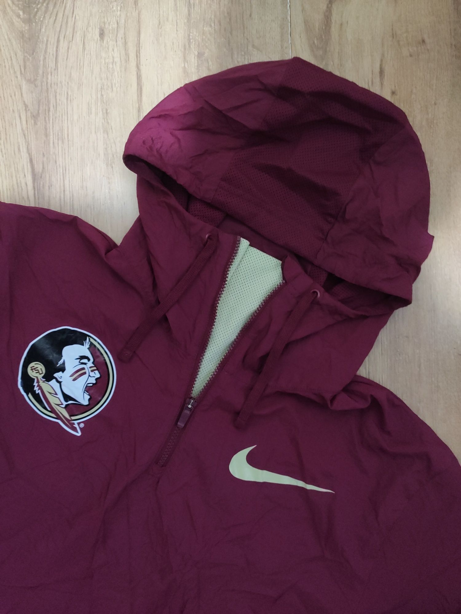 Geaca windbreaker Nike fotbal american Florida State mărimea XXL