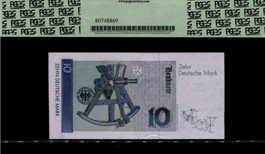 Банкноти  PCGS 68 Германия,Чили, Usa и други