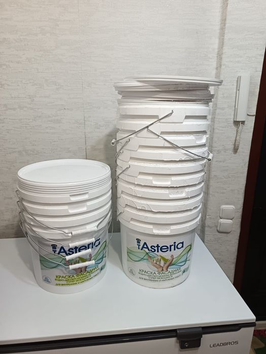 Пластикалық шелектер 25л. Пластиковые вёдра 25л.