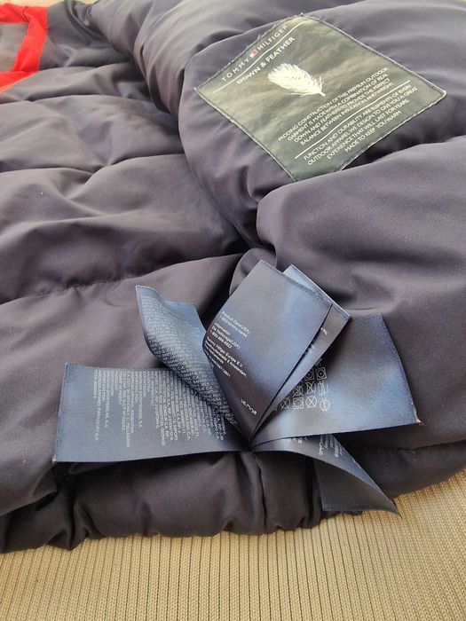 Geacă Tommy Hilfiger hampton bomber jacket goose down puf gâscă