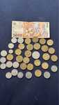 Bani vechi, bacnota de 5000 de lei. Marunti 100, 50,20,10,5 lei