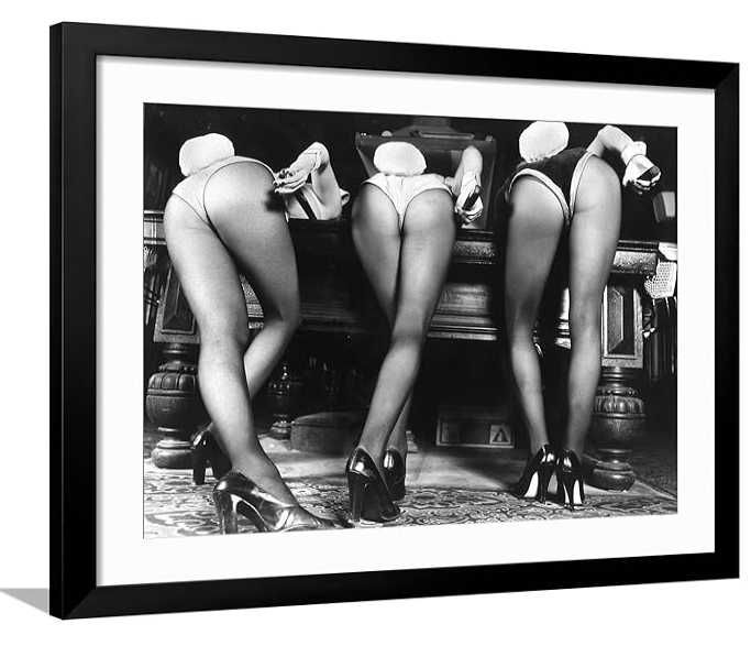 Fotografie inramata Playboy Bunny 43x36 CM