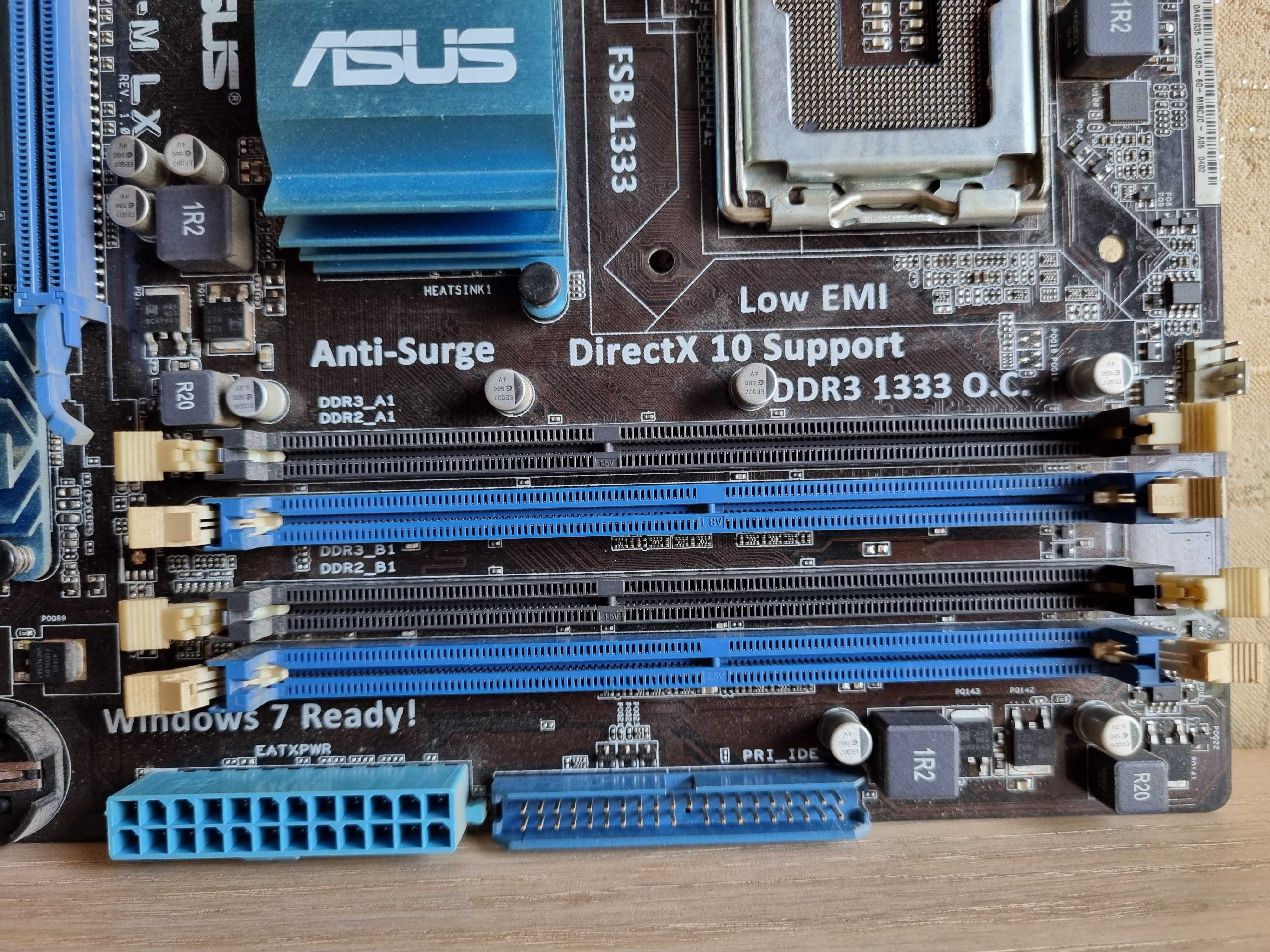 Продавам ретро дънна платка Asus P5G41C-M LX