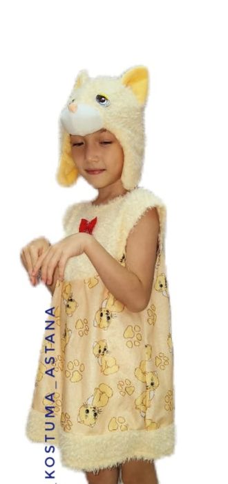 Новогодние костюмы кошечка, волк и  далматинец