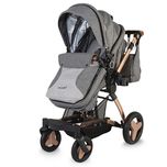 Carucior transformabil 3 in 1 Coccolle Ambra Gri