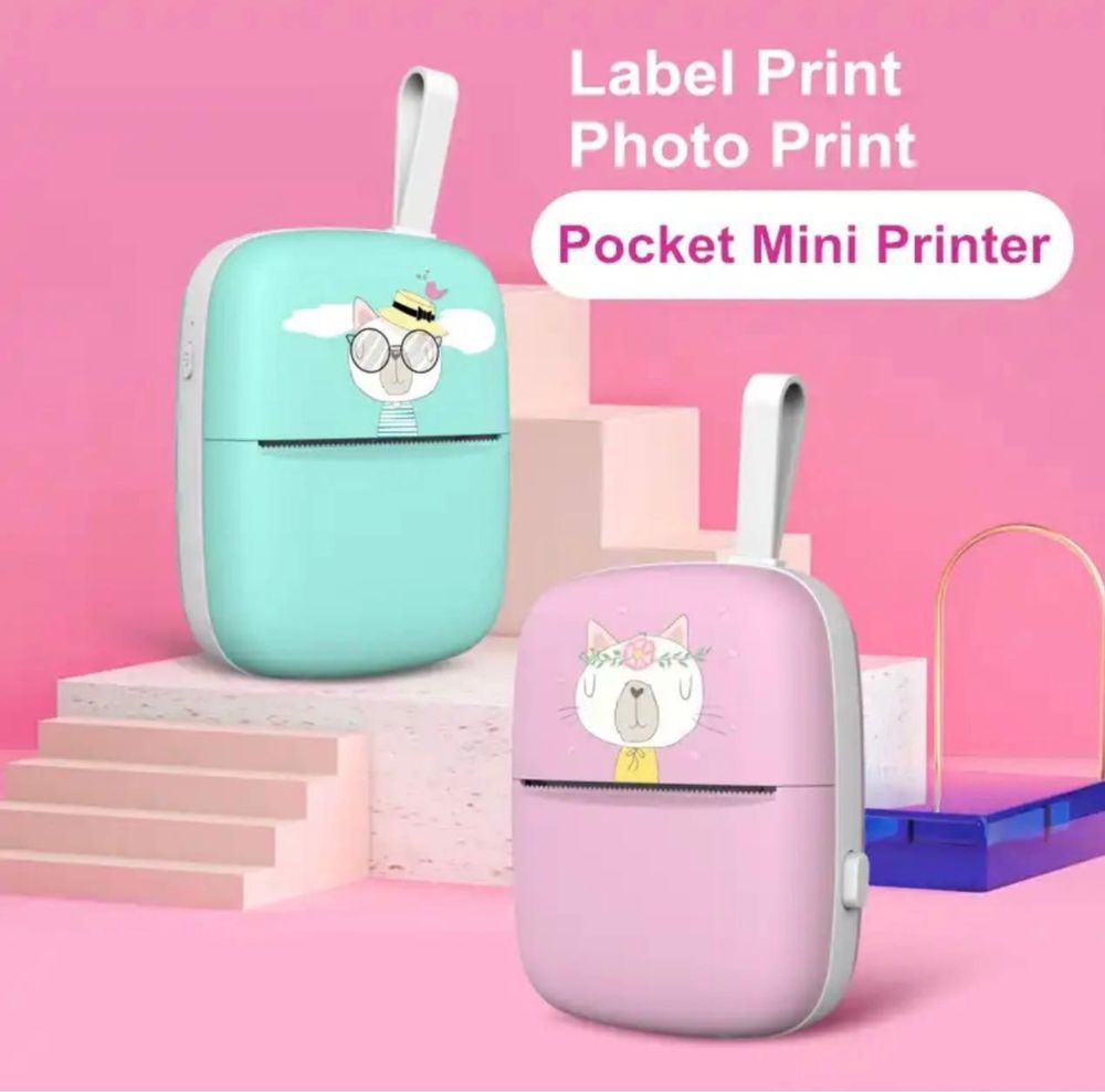 Детский мини принтер