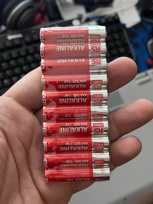 100 броя нови RS PRO RS PRO алкални  AAA Battery 1.5V