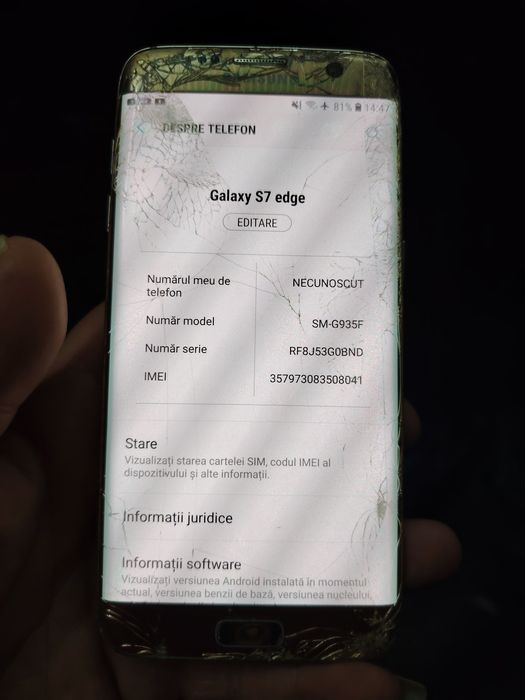 Samsung s7 edge placa