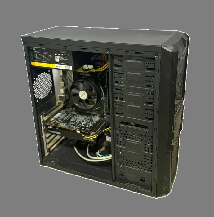PC Desktop: Intel i5 9600K, 16GB Ram, Radeon RX6500XT GDDR6 4GB, 256GB