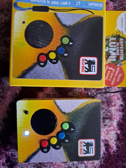 Expeditie in jurul lumii 2, catalog + boxa + set cartonase complet +