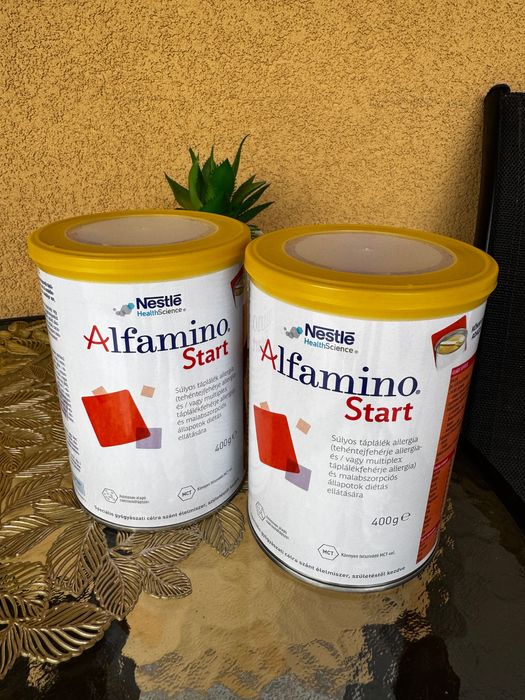 Vând 7 cutii de lapte Alfamino 0-6 luni