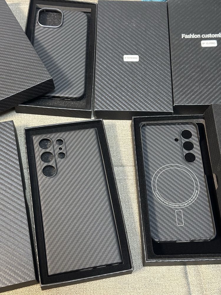 Husa Kevlar Original Iphone 15,15 pro,15 pro Max-Samsung S24,S23 Ultra
