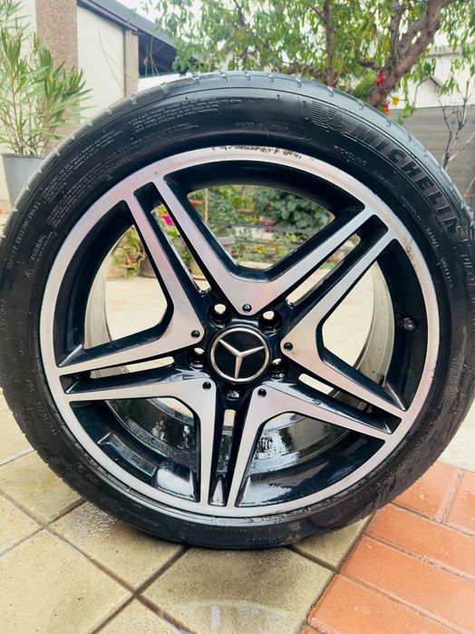 Jante Mercedes AMG Diamond  R18  + Cauciucuri de vara Michelin Rulate