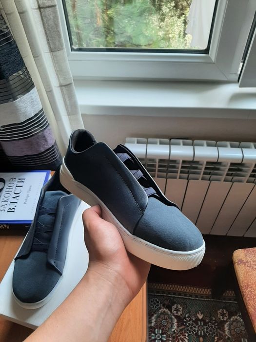 Кеды в стиле Zegna