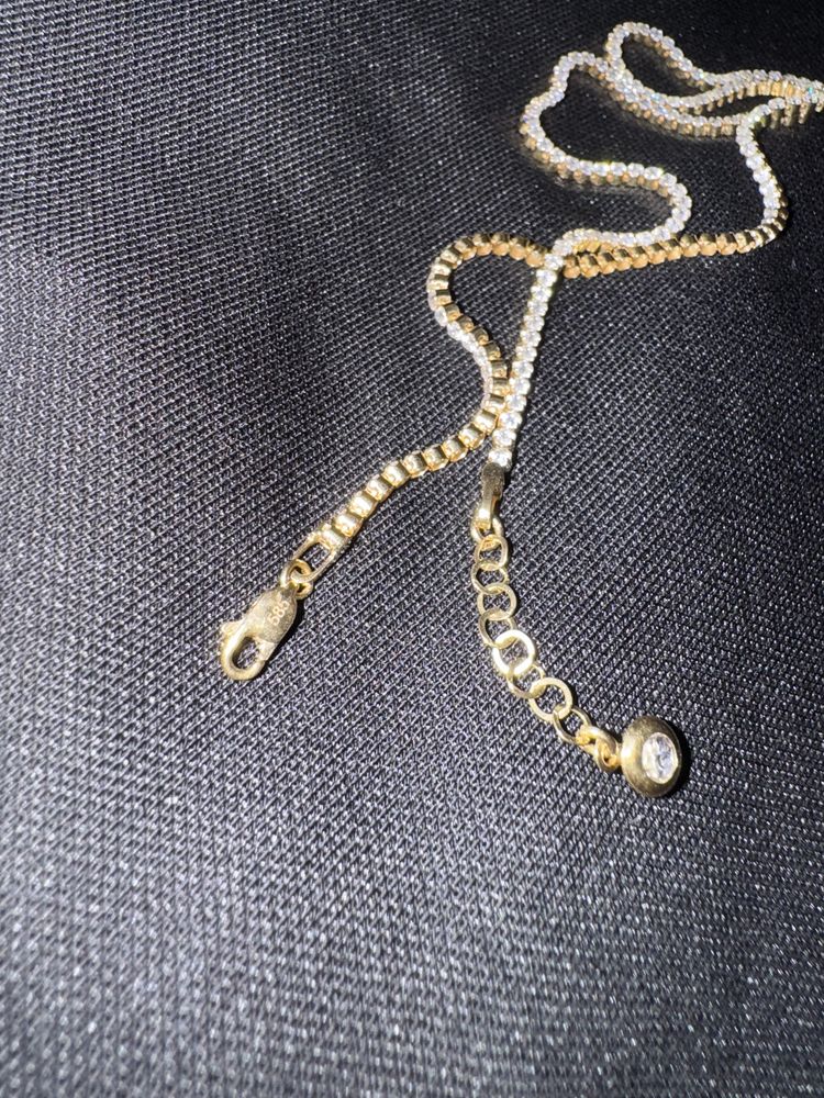 Colier Tennis aur 14 k