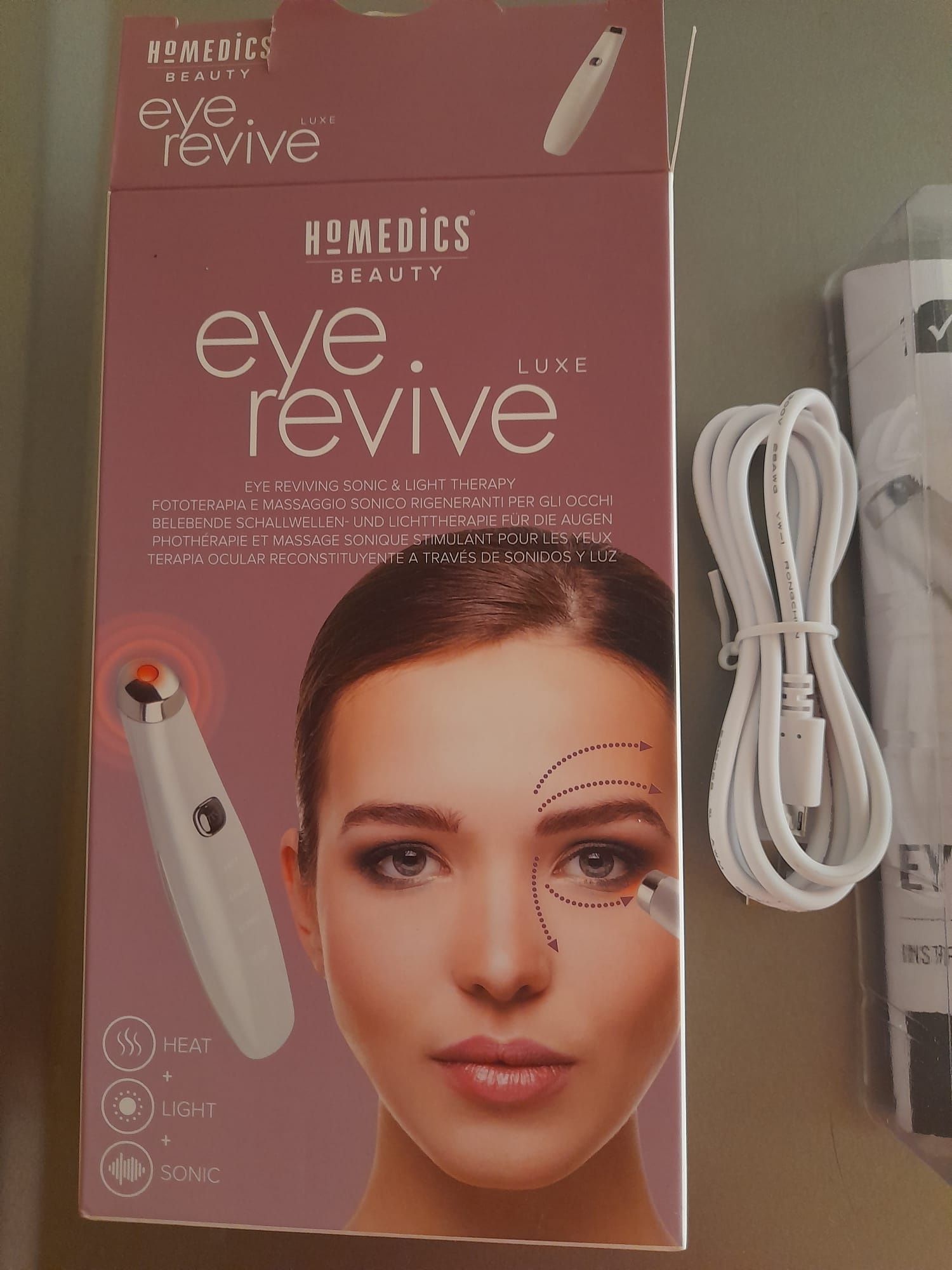 EYE REVIVE LUX de la Homedics Beauty nou în cutie