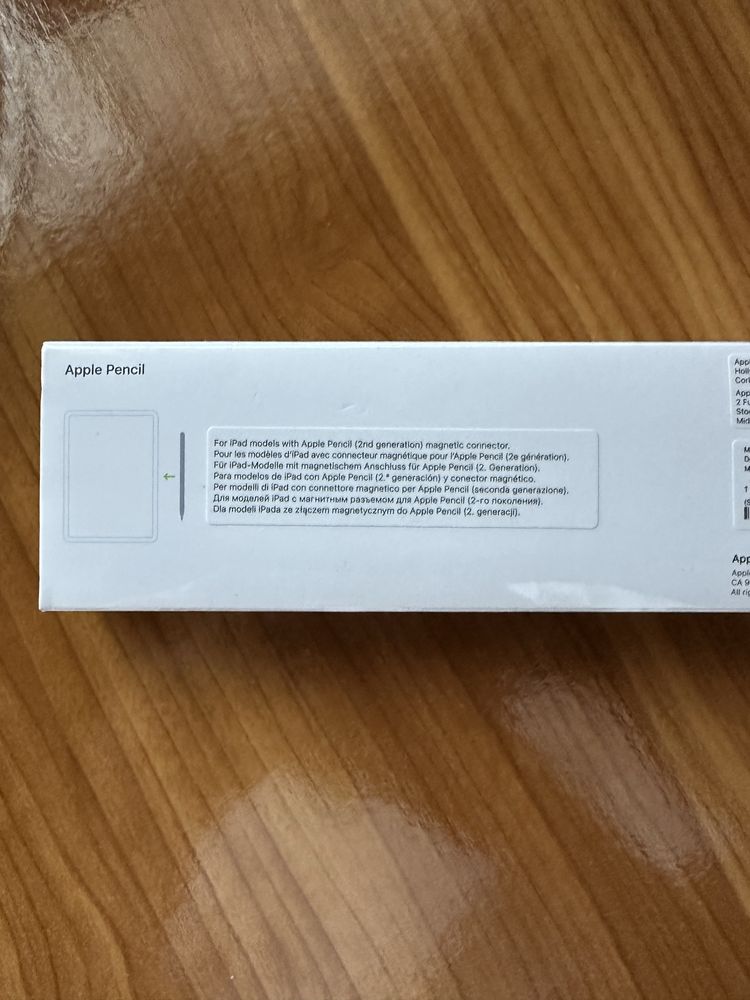 Apple pencil 2nd generation original sigilat