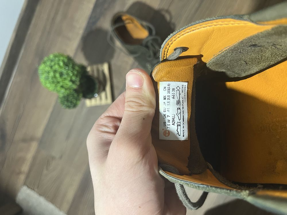 Ghete Low Timberland Olive