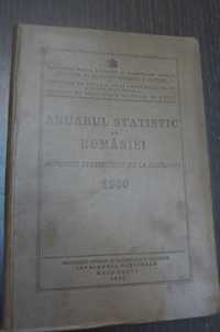 Anuarul Statistic al Romaniei 1930 Annuaire Statistique Roumanie