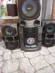 SONY 3x CD RADIO MP3 SUBWOOFER System 2 Kassetten