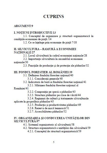 Organizare și Legislație Silvică, Ediția a IV-a, Revizuită și Adăugită