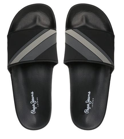 Șlapi Pepe Jeans Slider Texture PMS70125 Black , marimea 41 , hard