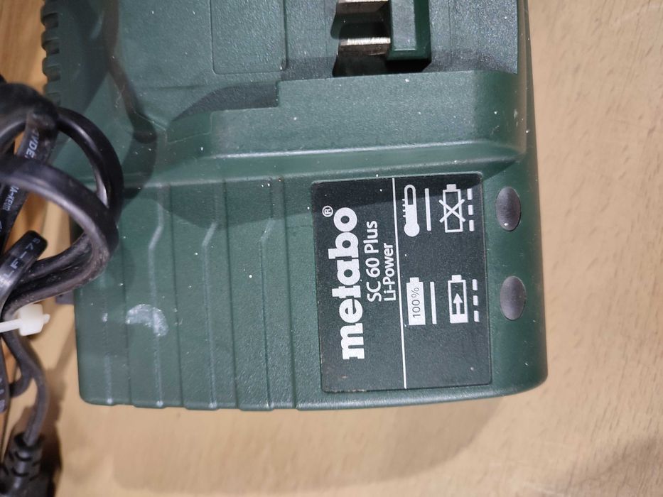 METABO SC60PLUS 12V 14.4V 18V charger incarcator sursa statie flex