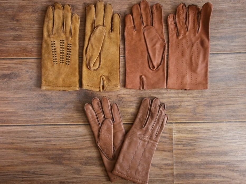 Ръкавици Естествена Кожа ЧИСТО НОВИ Дамски Унисекс