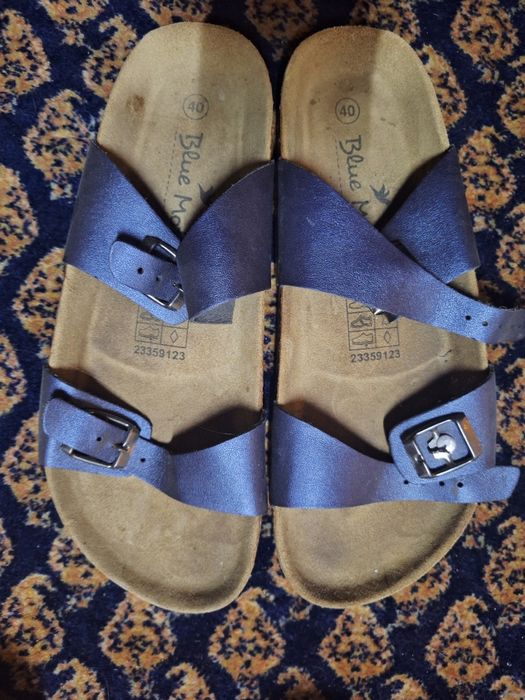 Bleu Marine Sandals