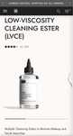 NIOD Low Viscosity cleaning ester