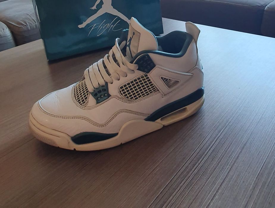 Air Jordan Retro 4 Oxidized Green