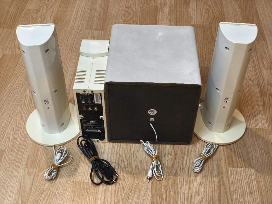 Sistem boxe audio  2.1 PC Canyon 50 W cu telecomanda