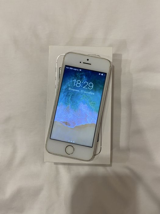 iPhone 5s, 16GB, Silver