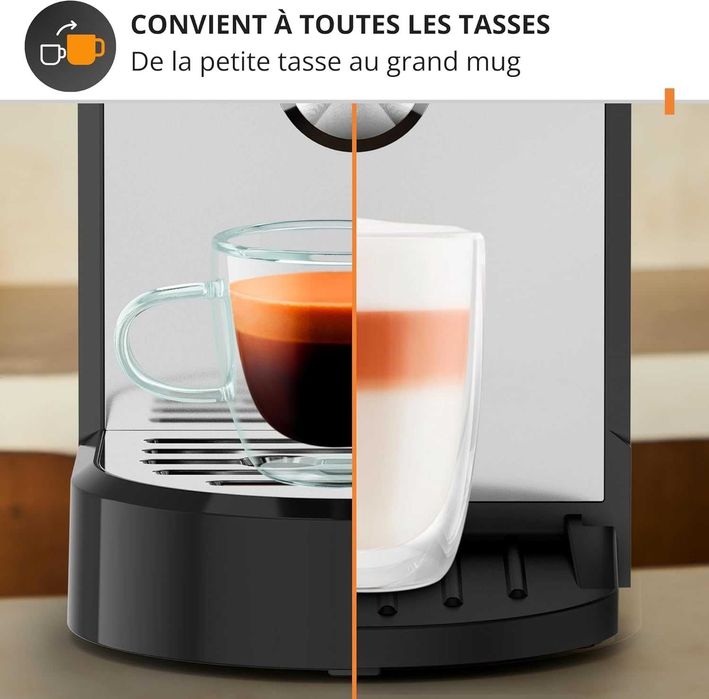 Кафемашина Krups Virtuoso+ , 15bar, неръждаема, еспресо и капучино