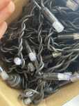 Instalatie craciun tip turturi, albastra, fir gros