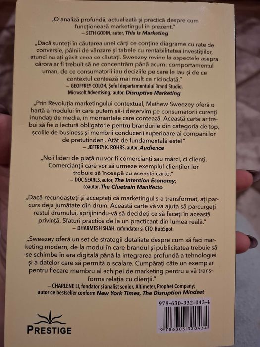 3 carti de Marketing, stare noua
