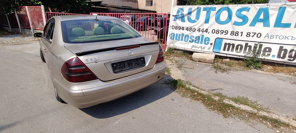 Мерцедес е220 mercedes e220 2.2CDI 150кс w211 за части