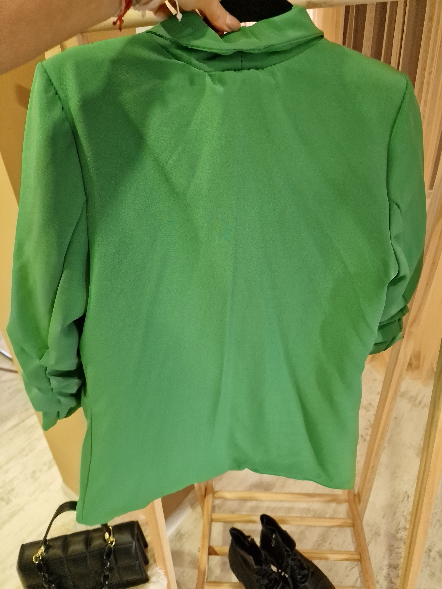Сако в зелен цвят размер С-М