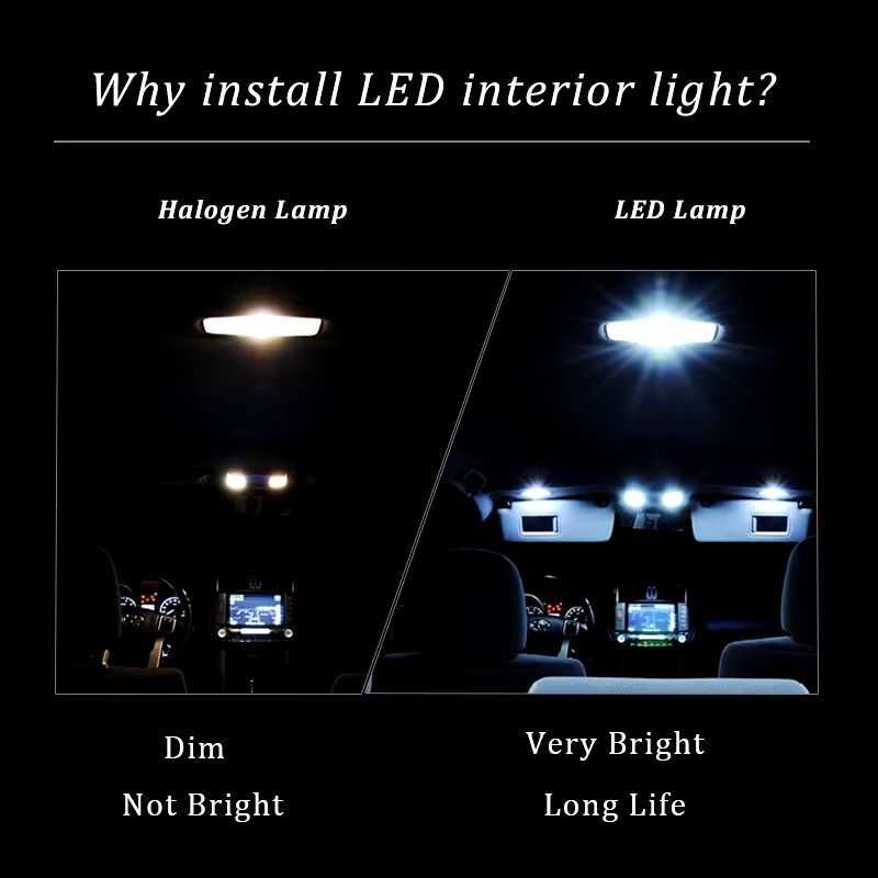 Set Becuri LED Interior OPEL Astra K Astra J Canbus Fara Eroare AlbLed