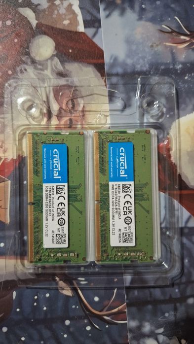 Ram Kit RAM Crucial 16GB (2x8GB) DDR4 3200MHz CL22 nou sigilat