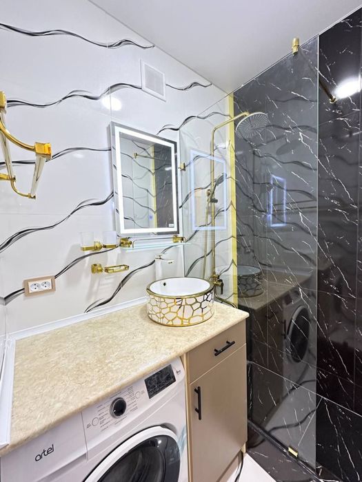 Чилонзор 2 кв 2в3/2/4 разделка евро ремонт с мебель и техникой