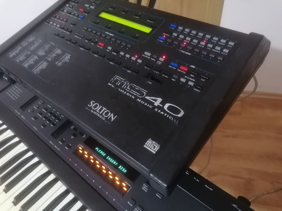 ENSONIQ EPS 16plus sampler pian+ expander / SOLTON MS40 modul orga rk