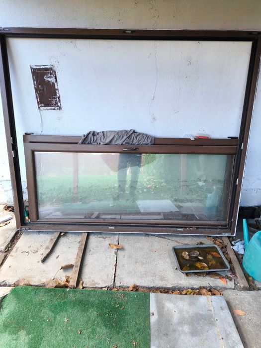 Ușă dublă termopan