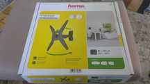 Стенна стойка за TV Hama - 118102, 65", 20 кг, регулируема, черна